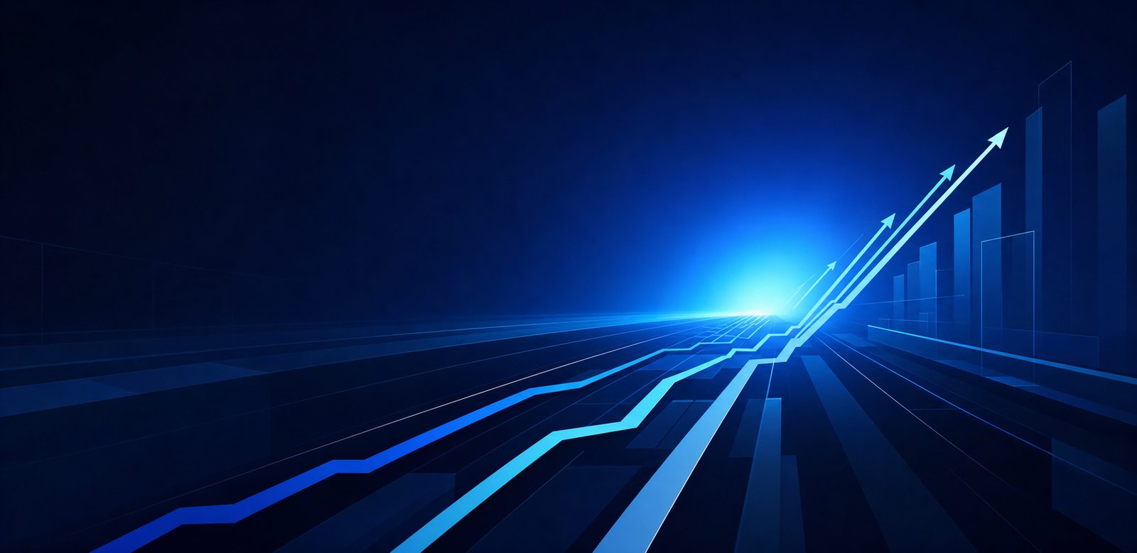 Abstract visual representing AI priority applications